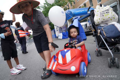 Timothy Stevens strolls in his toy car during The 37th 116th Street Festival 2022 in East Harlem on Saturday, June 11, 2022

Photography by Enid B. Alvarez