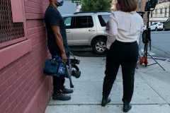 Police: 18-year-old set on fire after dispute in Highbridge A man was set on fire after a dispute inside of a in Highbridge apartment building -- the same block where shots rang out Tuesday night. Firefighters and the NYPD Arson and Explosion Unit arrived at 1045 Woodycrest Ave. Wednesday.