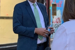 Police: 18-year-old set on fire after dispute in Highbridge A man was set on fire after a dispute inside of a in Highbridge apartment building -- the same block where shots rang out Tuesday night. Firefighters and the NYPD Arson and Explosion Unit arrived at 1045 Woodycrest Ave. Wednesday.
