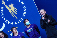 The 50th NYC Marathon Ceremony kicked off in Central Park in Manhattan commemorating the world’s most recognized marathon race. After one year off due to COVID, organizers and racers came together to commemorate the historical and iconic race.