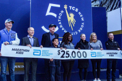 The 50th NYC Marathon Ceremony kicked off in Central Park in Manhattan commemorating the world’s most recognized marathon race. After one year off due to COVID, organizers and racers came together to commemorate the historical and iconic race.