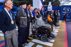 The 50th NYC Marathon Ceremony kicked off in Central Park in Manhattan commemorating the world’s most recognized marathon race. After one year off due to COVID, organizers and racers came together to commemorate the historical and iconic race.