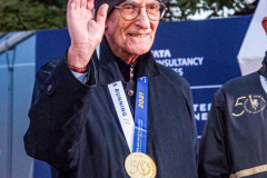 The 50th NYC Marathon Ceremony kicked off in Central Park in Manhattan commemorating the world’s most recognized marathon race. After one year off due to COVID, organizers and racers came together to commemorate the historical and iconic race.