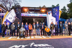 The 50th NYC Marathon Ceremony kicked off in Central Park in Manhattan commemorating the world’s most recognized marathon race. After one year off due to COVID, organizers and racers came together to commemorate the historical and iconic race.