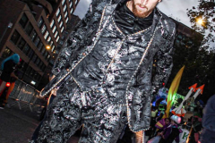 The 2021 New York Halloween Parade took off again this year after one year off due to COVID. This spooktakular event started in the West Village on Spring St and followed down 6th Ave where performers, floats and a diverse set of costumes marched down for spectators.
Hundreds gathered together again to enjoy this iconic event. (C) Bianca Otero. October 31, 2021. NYC
