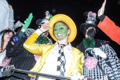 The 2021 New York Halloween Parade took off again this year after one year off due to COVID. This spooktakular event started in the West Village on Spring St and followed down 6th Ave where performers, floats and a diverse set of costumes marched down for spectators.
Hundreds gathered together again to enjoy this iconic event. (C) Bianca Otero. October 31, 2021. NYC