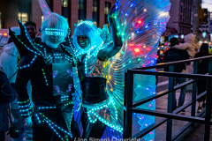 New York, N.Y. 
New York City’s 48th Annual Village Halloween
Parade.  Various parade goers show off their elaborate costumes.