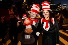 New York, N.Y. 
New York CityÕs 48th Annual Village Halloween
Parade.  Various parade goers show off their elaborate costumes.