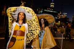 New York, N.Y. 
New York City’s 48th Annual Village Halloween
Parade.  Various parade goers show off their elaborate costumes.