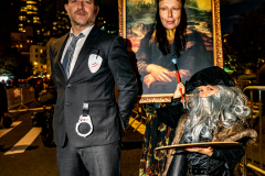 New York, N.Y. 
New York CityÕs 48th Annual Village Halloween
Parade.  Various parade goers show off their elaborate costumes.