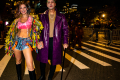 New York, N.Y. 
New York City’s 48th Annual Village Halloween
Parade.  Various parade goers show off their elaborate costumes.