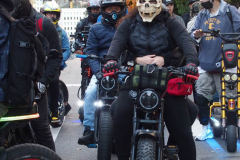 New York, The 48th annual procession of costumed revelers travelled on Sixth Avenue north of Spring Street to 14th Street on Sunday, Oct. 31, 2021 Grand Marshal Randy
Rainbow (American Comedian)