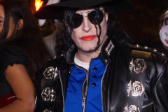 New York, The 48th annual procession of costumed revelers travelled on Sixth Avenue north of Spring Street to 14th Street on Sunday, Oct. 31, 2021 Grand Marshal Randy
Rainbow (American Comedian)