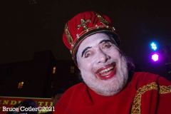 New York, The 48th annual procession of costumed revelers travelled on Sixth Avenue north of Spring Street to 14th Street on Sunday, Oct. 31, 2021 Grand Marshal Randy
Rainbow (American Comedian)