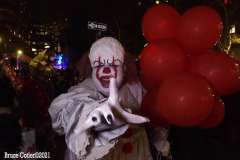New York, The 48th annual procession of costumed revelers travelled on Sixth Avenue north of Spring Street to 14th Street on Sunday, Oct. 31, 2021 Grand Marshal Randy
Rainbow (American Comedian)