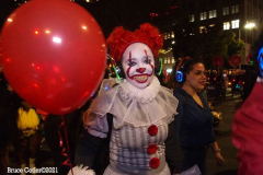New York, The 48th annual procession of costumed revelers travelled on Sixth Avenue north of Spring Street to 14th Street on Sunday, Oct. 31, 2021 Grand Marshal Randy
Rainbow (American Comedian)
