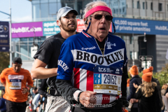 About 33,000 runners participated in the 50th TSC New York City Marathon in New York, New York, on Nov. 7, 2021. (Photo by Gabriele Holtermann)