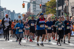 About 33,000 runners participated in the 50th TSC New York City Marathon in New York, New York, on Nov. 7, 2021. (Photo by Gabriele Holtermann)