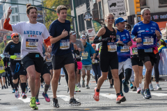 About 33,000 runners participated in the 50th TSC New York City Marathon in New York, New York, on Nov. 7, 2021. (Photo by Gabriele Holtermann)