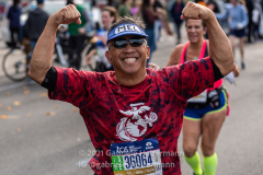 About 33,000 runners participated in the 50th TSC New York City Marathon in New York, New York, on Nov. 7, 2021. (Photo by Gabriele Holtermann)