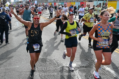 About 33,000 runners participated in the 50th TSC New York City Marathon in New York, New York, on Nov. 7, 2021. (Photo by Gabriele Holtermann)