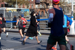 New York,  50th TCS  NYC Marathon. After the 2020 New York City Marathon was canceled due to the COVID-19 pandemic, The NYC returned. The NYC Marathon is  the last of the five World Marathon Majors held in 2021 30,000 runners are expected to participate in the 26.2 mile race.Albert Korir of Kenya won the Men's race and Peres Jepchirchir of Kenya 
won the Woman's raceShe is the first woman to win a marathon race after winning an Olympic gold medal.
Photo:Bruce Cotler©2021