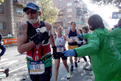 New York,  50th TCS  NYC Marathon. After the 2020 New York City Marathon was canceled due to the COVID-19 pandemic, The NYC returned. The NYC Marathon is  the last of the five World Marathon Majors held in 2021 30,000 runners are expected to participate in the 26.2 mile race.Albert Korir of Kenya won the Men's race and Peres Jepchirchir of Kenya 
won the Woman's raceShe is the first woman to win a marathon race after winning an Olympic gold medal.
Photo:Bruce Cotler©2021
