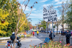 New York,  50th TCS  NYC Marathon. After the 2020 New York City Marathon was canceled due to the COVID-19 pandemic, The NYC returned. The NYC Marathon is  the last of the five World Marathon Majors held in 2021 30,000 runners are expected to participate in the 26.2 mile race.Albert Korir of Kenya won the Men's race and Peres Jepchirchir of Kenya 
won the Woman's raceShe is the first woman to win a marathon race after winning an Olympic gold medal.
Photo:Reiko Yanagi©2021