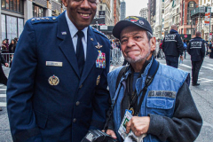 The 102nd New York City Veterans Day Parade commenced again after two year hiatus.
Veterans Day celebrates and honors all the brave men and women, both the living and the dead who have fought for the country and in the armed services.
This year also commemorates the 20th anniversary of 9/11 as well as the 30th anniversary of Operation Desert Storm.
Banding together, everyone came out with loved ones and remembered ones and march down 5th AVE in Manhattan between 25th and 40th streets.
(C)Bianca Otero. November 11, 2021. NYC