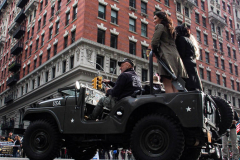 The 102nd New York City Veterans Day Parade commenced again after two year hiatus.
Veterans Day celebrates and honors all the brave men and women, both the living and the dead who have fought for the country and in the armed services.
This year also commemorates the 20th anniversary of 9/11 as well as the 30th anniversary of Operation Desert Storm.
Banding together, everyone came out with loved ones and remembered ones and march down 5th AVE in Manhattan between 25th and 40th streets.
(C)Bianca Otero. November 11, 2021. NYC