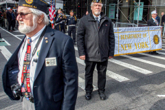 The 102nd New York City Veterans Day Parade commenced again after two year hiatus.
Veterans Day celebrates and honors all the brave men and women, both the living and the dead who have fought for the country and in the armed services.
This year also commemorates the 20th anniversary of 9/11 as well as the 30th anniversary of Operation Desert Storm.
Banding together, everyone came out with loved ones and remembered ones and march down 5th AVE in Manhattan between 25th and 40th streets.
(C)Bianca Otero. November 11, 2021. NYC
