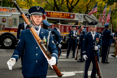 NYC Veterans Day Parade offers up a variety of people, both marchers and spectators 11/11/21.