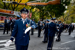 NYC Veterans Day Parade offers up a variety of people, both marchers and spectators 11/11/21.