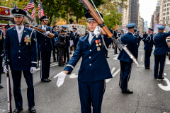NYC Veterans Day Parade offers up a variety of people, both marchers and spectators 11/11/21.
