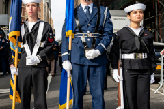 NYC Veterans Day Parade offers up a variety of people, both marchers and spectators 11/11/21.