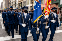 NYC Veterans Day Parade offers up a variety of people, both marchers and spectators 11/11/21.