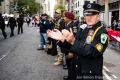 NYC Veterans Day Parade offers up a variety of people, both marchers and spectators 11/11/21.