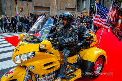 NYC Veterans Day Parade offers up a variety of people, both marchers and spectators 11/11/21.