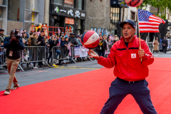 NYC Veterans Day Parade offers up a variety of people, both marchers and spectators 11/11/21.