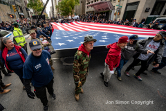 NYC Veterans Day Parade offers up a variety of people, both marchers and spectators 11/11/21.