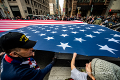 NYC Veterans Day Parade offers up a variety of people, both marchers and spectators 11/11/21.