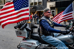 NYC Veterans Day Parade offers up a variety of people, both marchers and spectators 11/11/21.