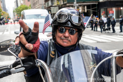 NYC Veterans Day Parade offers up a variety of people, both marchers and spectators 11/11/21.
