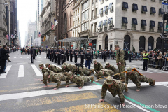 262nd NYC Saint Patrick’s Day Parade headed up 5th Avenue.