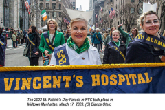 The St. Patrick’s Day Parade in NYC took place in Midtown Manhattan. Hundreds came out to celebrate with marching bands, dancers and more came out to march down 5th Avenue.
