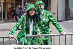 The St. Patrick’s Day Parade in NYC took place in Midtown Manhattan. Hundreds came out to celebrate with marching bands, dancers and more came out to march down 5th Avenue.