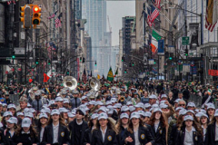 The St. Patrick’s Day Parade in NYC took place in Midtown Manhattan. Hundreds came out to celebrate with marching bands, dancers and more came out to march down 5th Avenue.