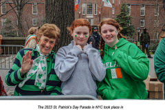 The St. Patrick’s Day Parade in NYC took place in Midtown Manhattan. Hundreds came out to celebrate with marching bands, dancers and more came out to march down 5th Avenue.