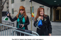 The St. Patrick’s Day Parade in NYC took place in Midtown Manhattan. Hundreds came out to celebrate with marching bands, dancers and more came out to march down 5th Avenue.