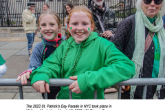 The St. Patrick’s Day Parade in NYC took place in Midtown Manhattan. Hundreds came out to celebrate with marching bands, dancers and more came out to march down 5th Avenue.
